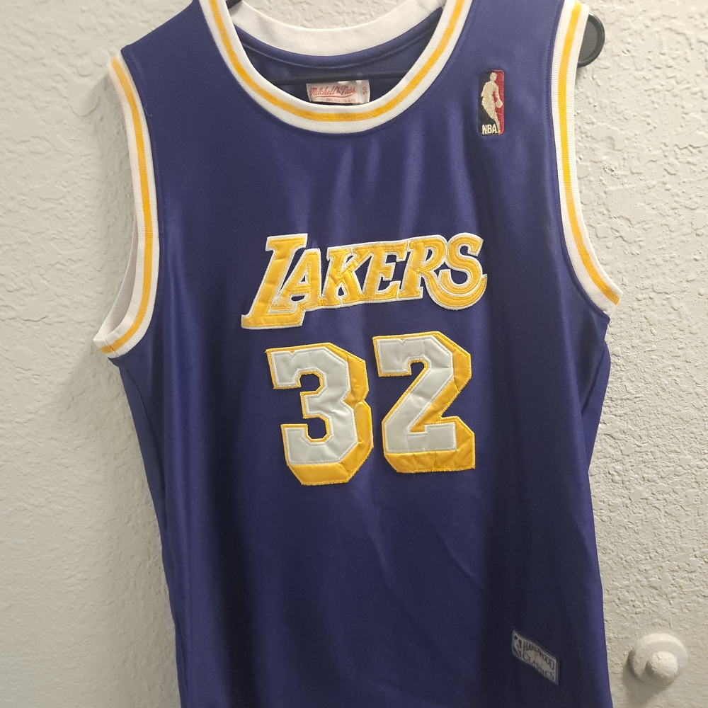 Mitchell & Ness Purple Lakers Jersey